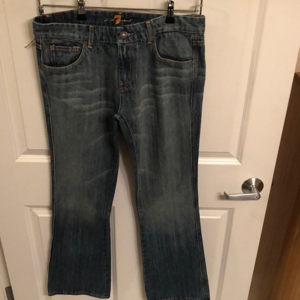 7 for All Mankind boot cut jeans. Size 32. NWOT